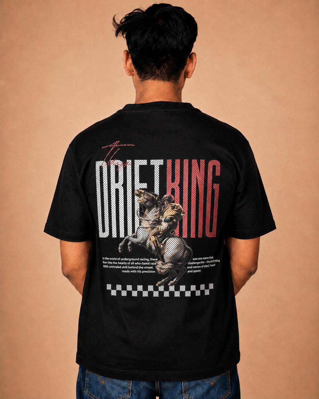 Drift King Printed T-Shirt product photo 3